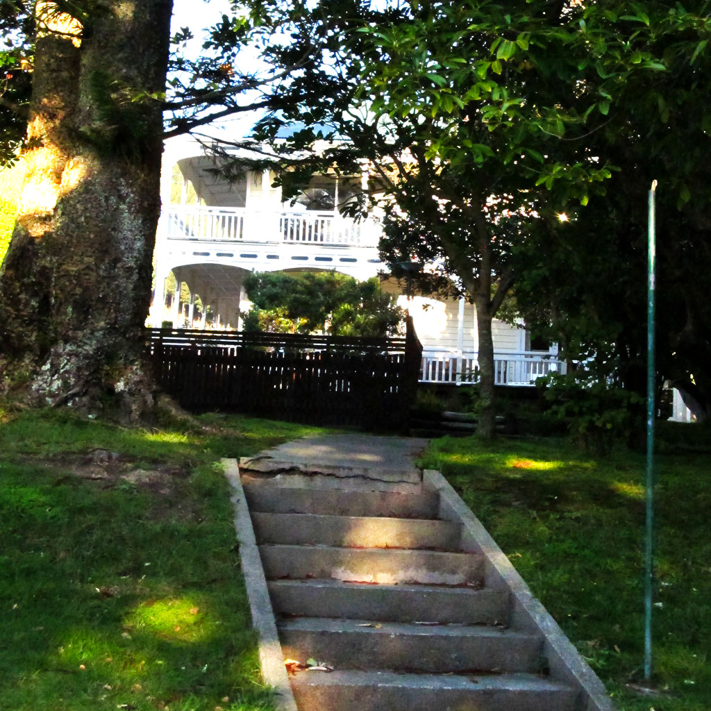 Steps Leading Up To House